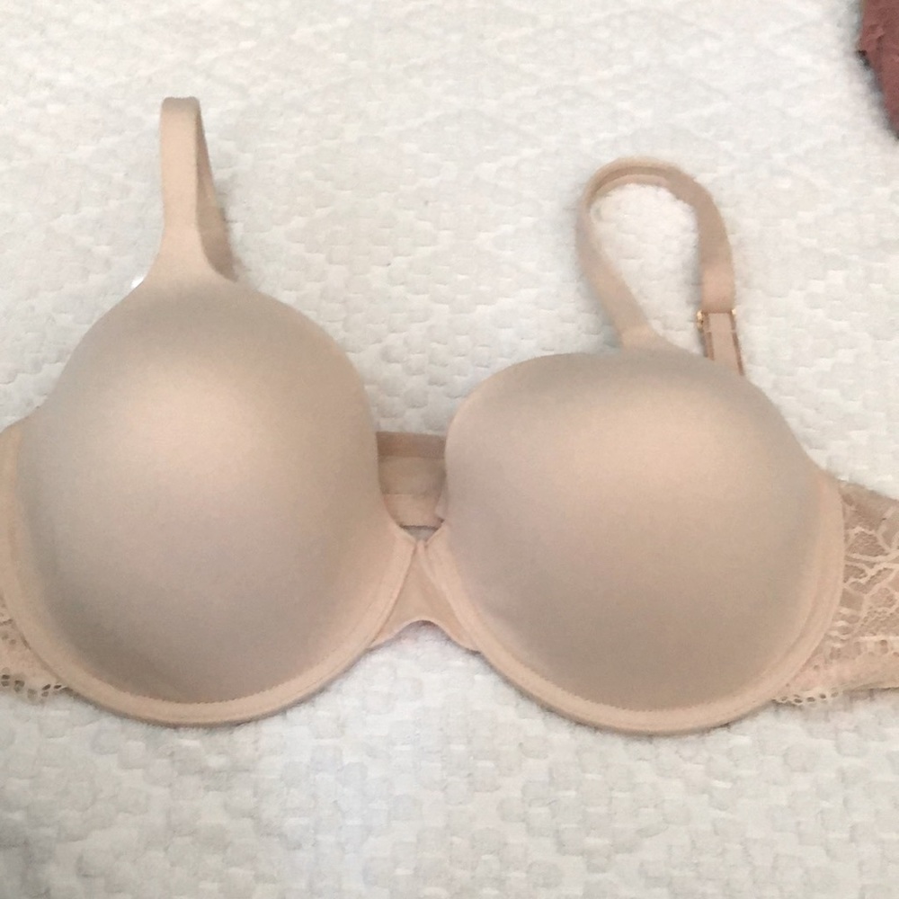 Soma Embraceble Enchanting Lace underwire Demi bra 38 D